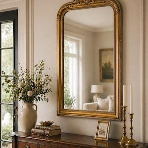 Gold Mirror 48 Inch - Etsy