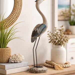 Heron Bird Sculpture