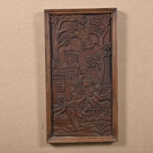 14 x 26 Inches Handmade Carved Vintage Wood Panel Intricately Carved Wooden Wall Decor Solid Wood Ornate Unique Home Living Room Decor Gift