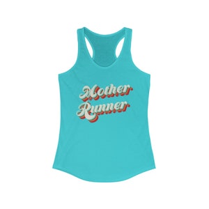 Mutter Läufer - Frauen Racerback Tank - Laufshirt - Läufer Geschenk - Läufer Shirt - Fitness Shirt - Geschenk für Läufer - Geschenk für Mama die läuft Bild 7