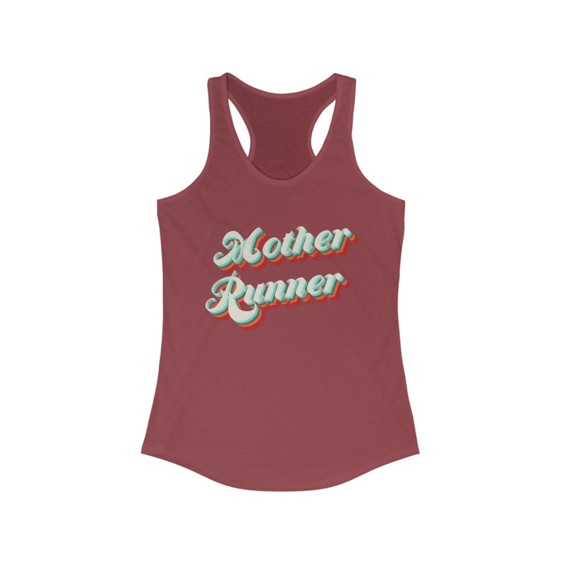 Mutter Läufer - Frauen Racerback Tank - Laufshirt - Läufer Geschenk - Läufer Shirt - Fitness Shirt - Geschenk für Läufer - Geschenk für Mama die läuft Bild 10