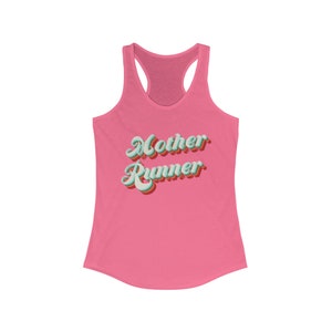 Mutter Läufer - Frauen Racerback Tank - Laufshirt - Läufer Geschenk - Läufer Shirt - Fitness Shirt - Geschenk für Läufer - Geschenk für Mama die läuft Bild 5