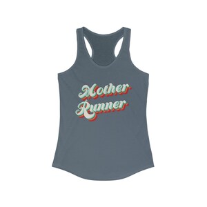 Mutter Läufer - Frauen Racerback Tank - Laufshirt - Läufer Geschenk - Läufer Shirt - Fitness Shirt - Geschenk für Läufer - Geschenk für Mama die läuft Bild 6