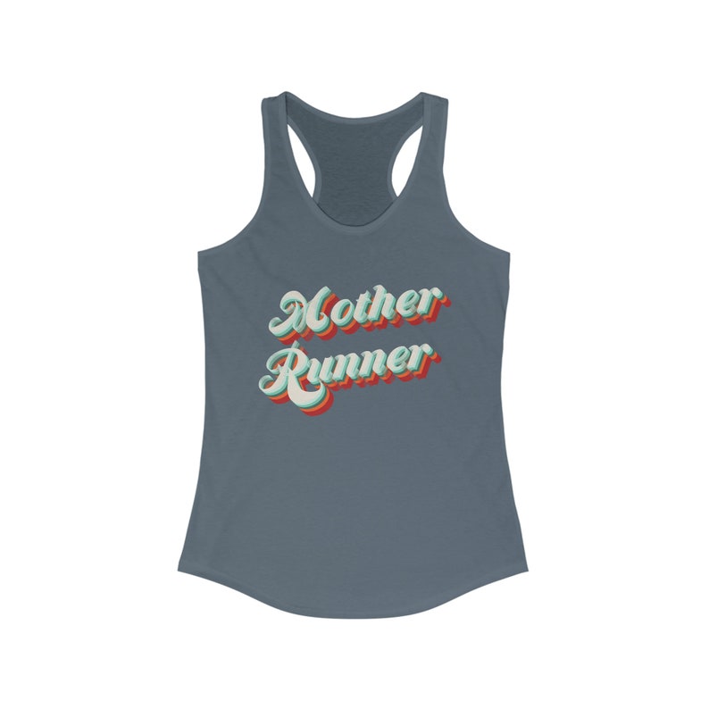 Mutter Läufer - Frauen Racerback Tank - Laufshirt - Läufer Geschenk - Läufer Shirt - Fitness Shirt - Geschenk für Läufer - Geschenk für Mama die läuft Bild 6