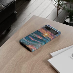 Beach Phone Case, Ocean Sunset Phone Case, Coastal Aesthetic Phone Cover, Summer Ocean Case, Sea Sunset Case for iPhone Galaxy Pixel image 12