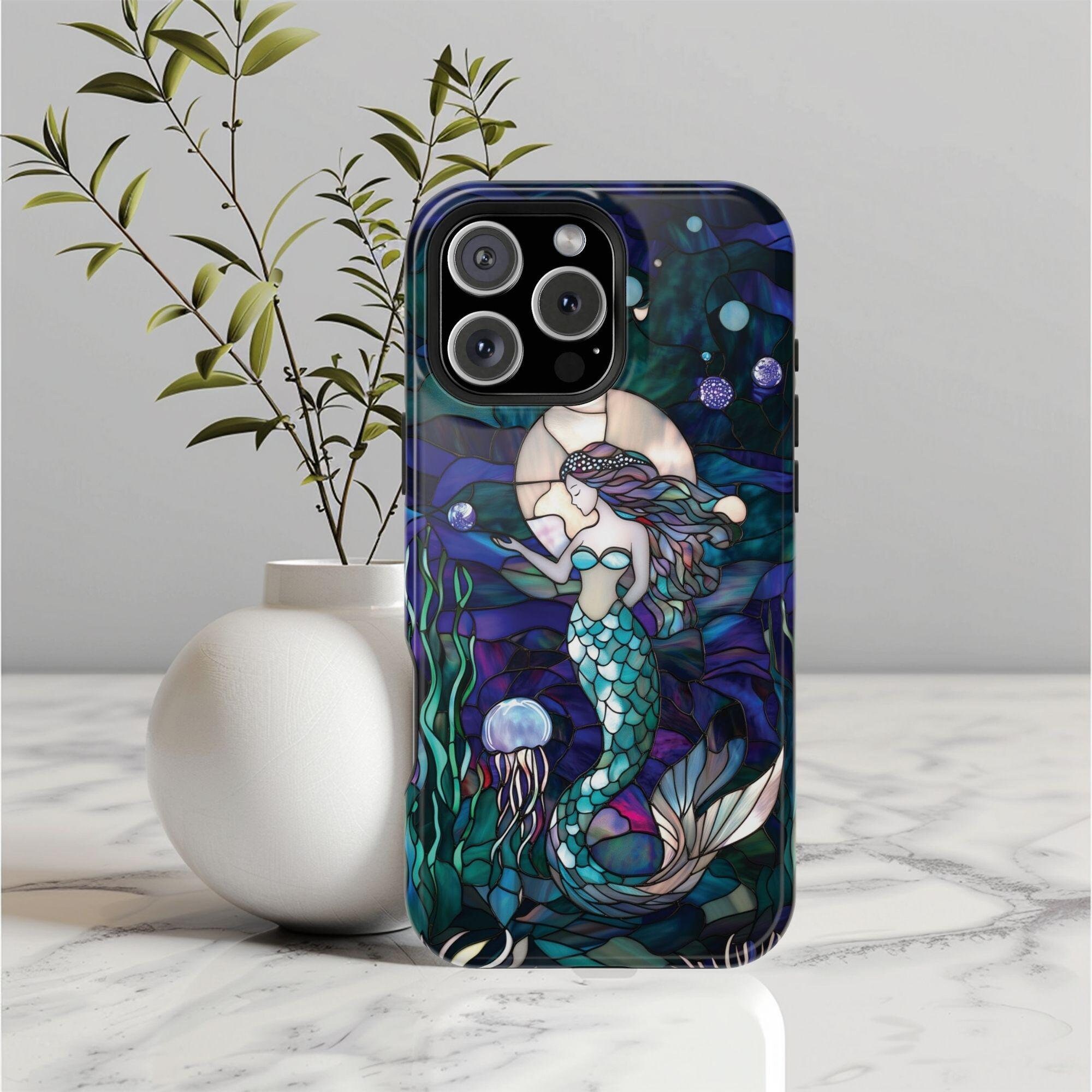 whale shark phone case Whale Shark Coral Reef Phone Case (Beige Blue)