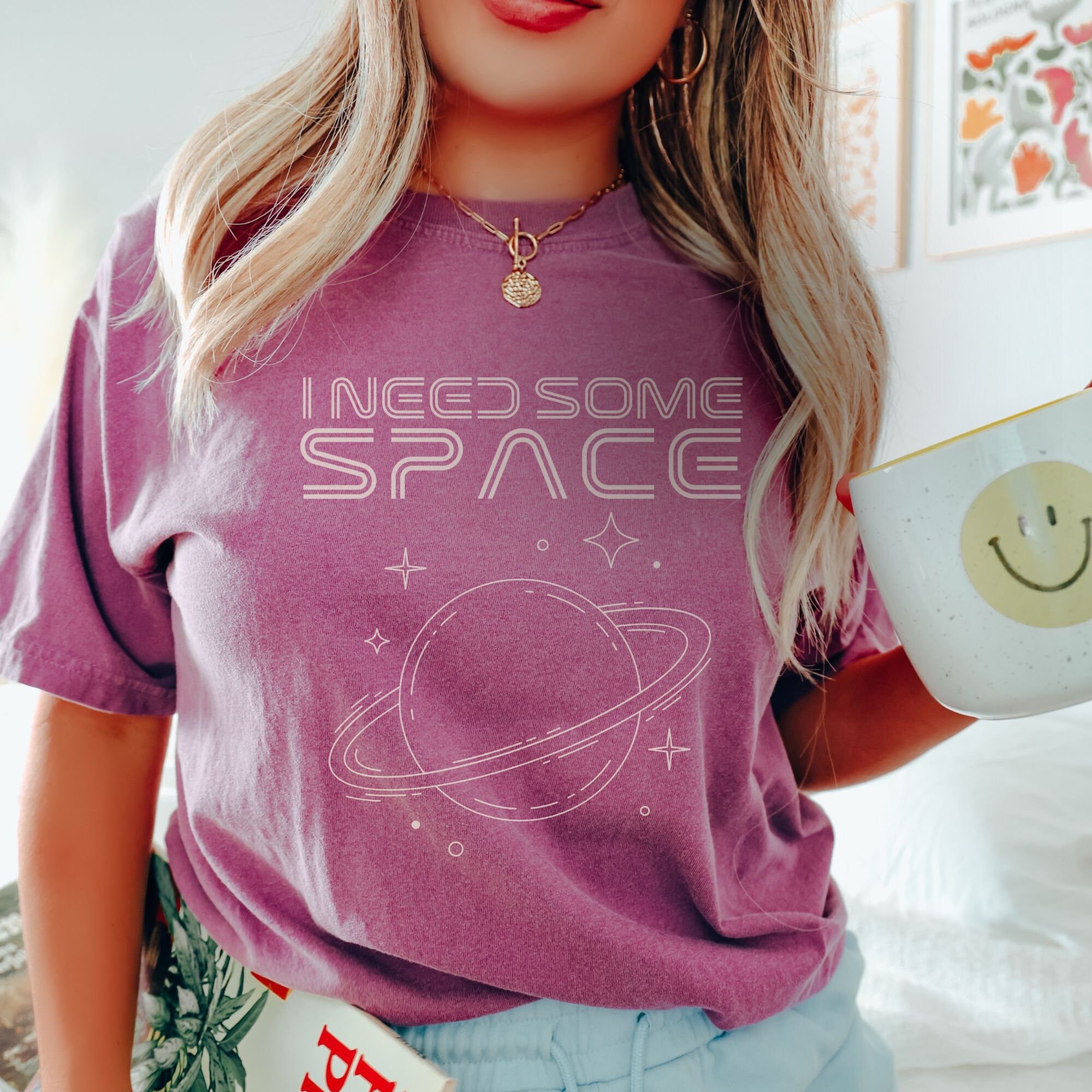 Space T-shirt Funny I Need Some Space Shirt Comfort Colors T Shirt Gift ...