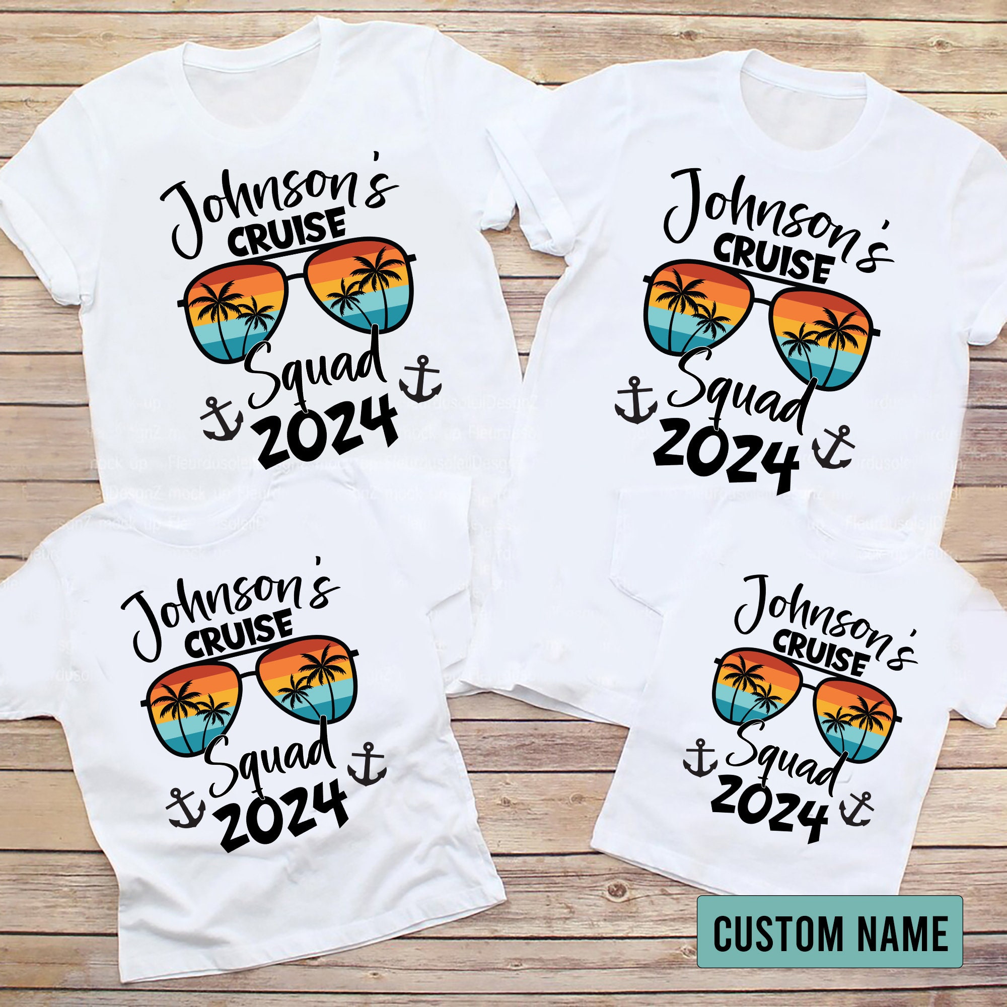 Custom Cruise Squad 2024 Shirt, Custom Family Cruise Shirts