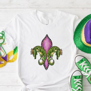 Fleur De Lis Shirt, Mardi Gras Shirt, Carnival Shirt, Louisiana Shirt, Fat Tuesday Shirt, Crawfish Tee, New Orleans T Shirt, NOLA Shirt