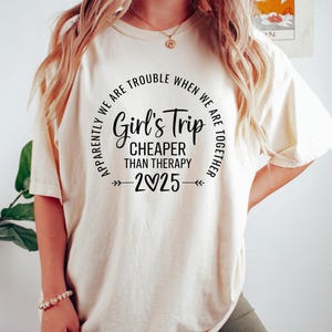 Girls Trip 2025 Shirt, Girls Vacation Shirt, Weekend Trip Shirt, Custom Girls Trip Shirt, Summer Vacation Shirt, Summer Trip Shirt, Trip Tee