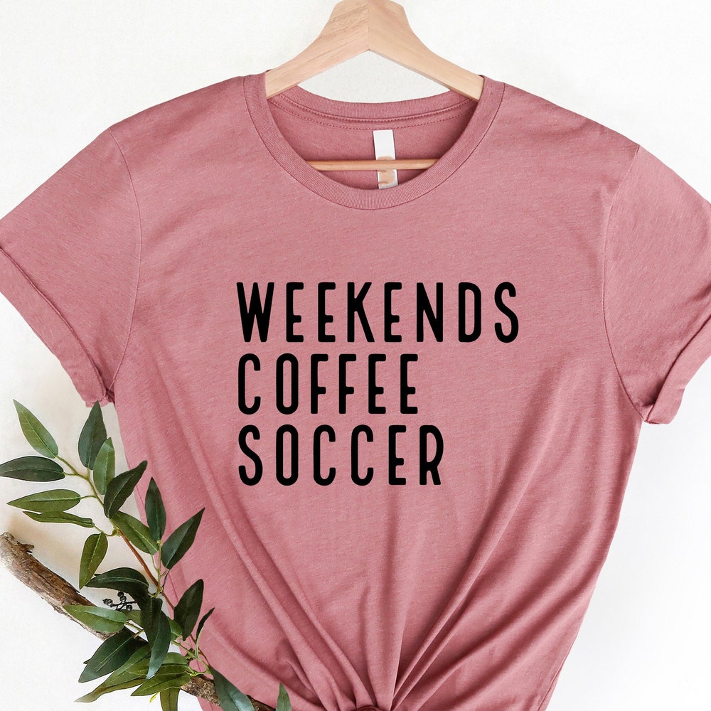 Weekend Coffee Soccer Sweatshirt, Sweatshirt For Women, Game Day Sweatshirt, Soccer Sweatshirt, Soccer Mom Sweatshirt Printfushion