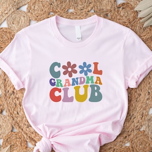 Felpa Cool Grandma Club, Camicia Cool della nonna, Camicia divertente della nonna, Migliore camicia della nonna, Regalo per la nonna, Camicia cool della nonna