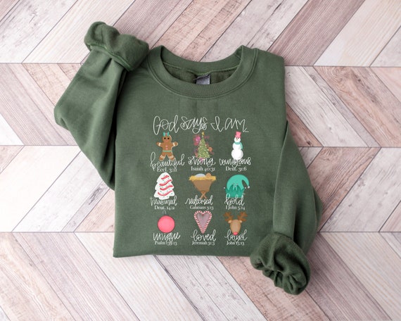 Jesus God Says I Am Christmas Christian Shirt Jesus God Says I Am Christmas Christian Shirt