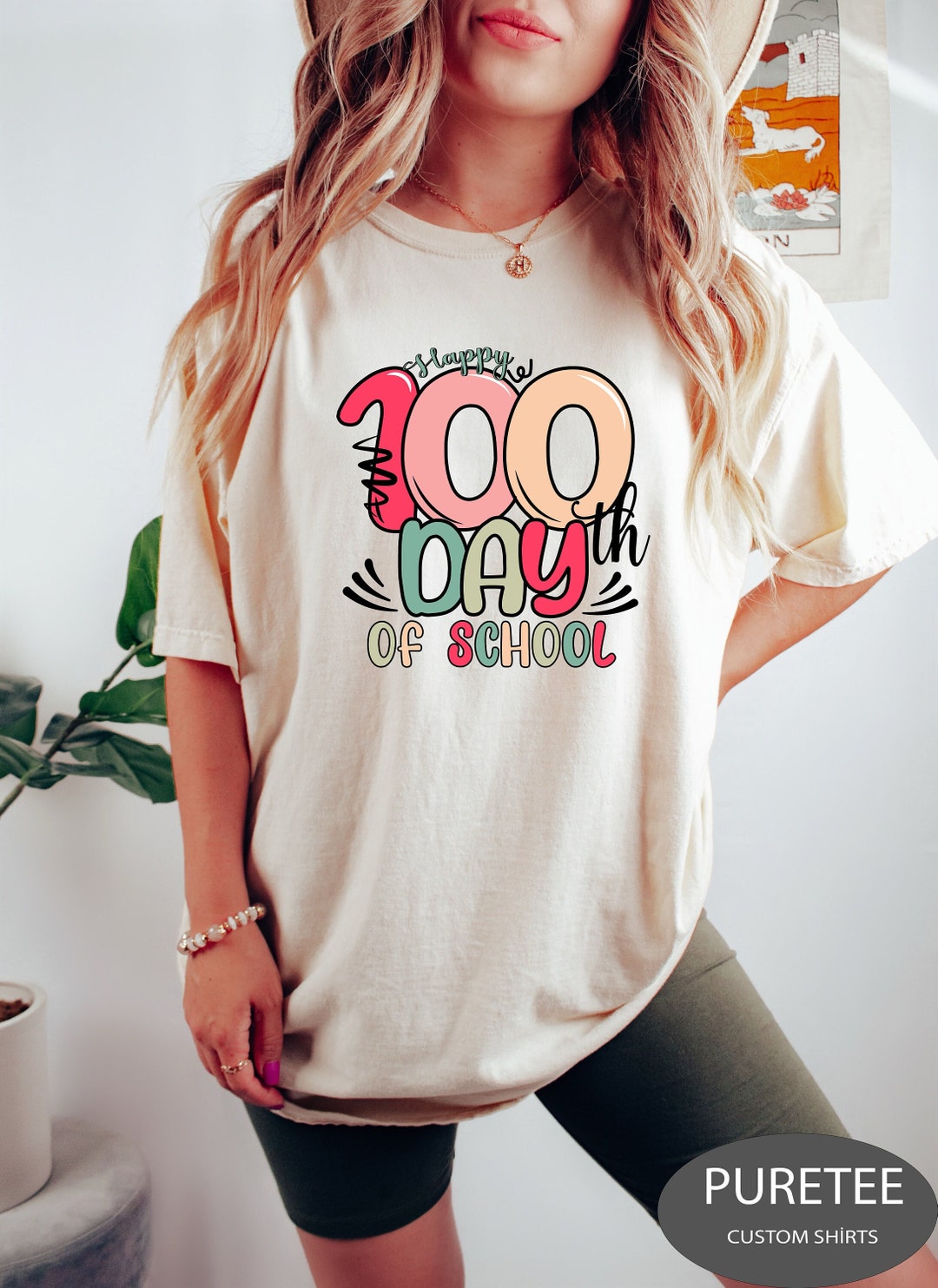 100 Days of School Shirt, 100 Day Shirt, Gift for Teacher, Student ...