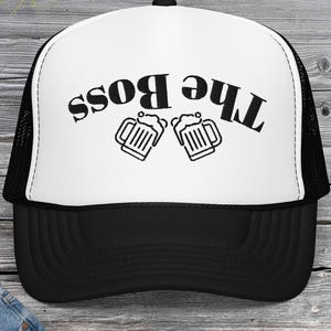 Gorra trucker con frontal de espuma