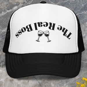 Gorra trucker con frontal de espuma