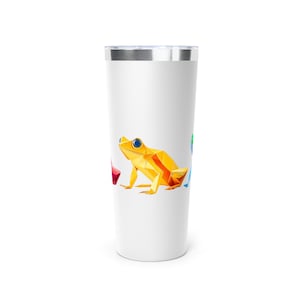 Origami Frogs 5  Tumbler 22oz