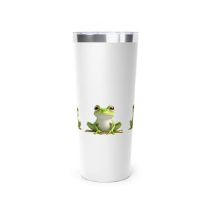Vaso de 22 oz con 2 ranas de dibujos animados