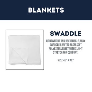 Personalized Bass Fishing Baby Swaddle, Custom Fish Blanket image 4