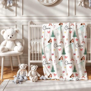 Personalized Nutcracker Blanket, Ballet Performance Gift