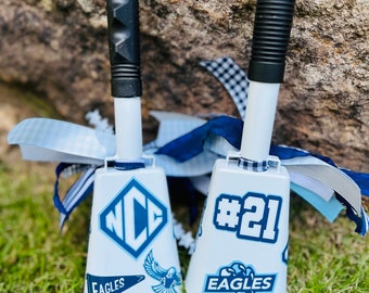 Personalized Game Day Cowbells -FREE SHIPPING