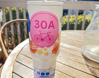 30A/ Seaside 40OZ tumbler