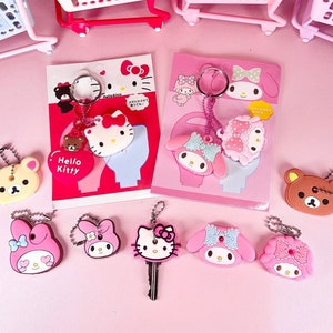 Kawaii Cute Japanese Cartoon Keycover | My Melo Kitty Cat Key Caps