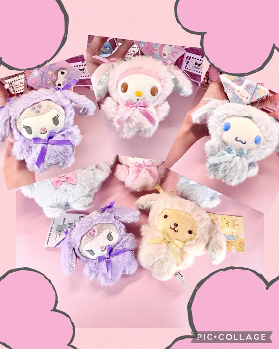 Kawaii Kuro | Melo | Cinna Plush Keychains | Cute 