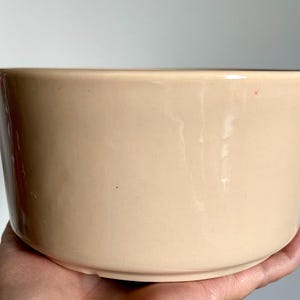 Vintage Mid Century Modern Beige Royal Haeger 6 Planter Vase USA