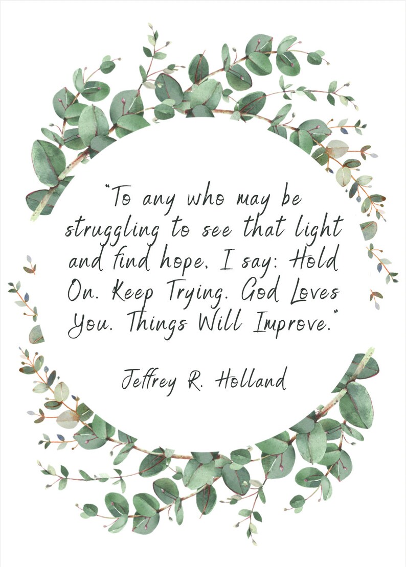 LDS Quotes Prophets &amp; Apostles Printables - Etsy