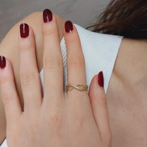 14K Diamond Ring | Elegant Timeless Design | Handmade 18K Gold Diamond Ring | Unique Craftsmanship | Perfect Diamond Rings