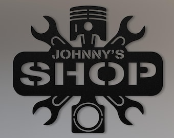 Personalized Custom Classic Metal Signs Garage Sign Gift For Dad Grand