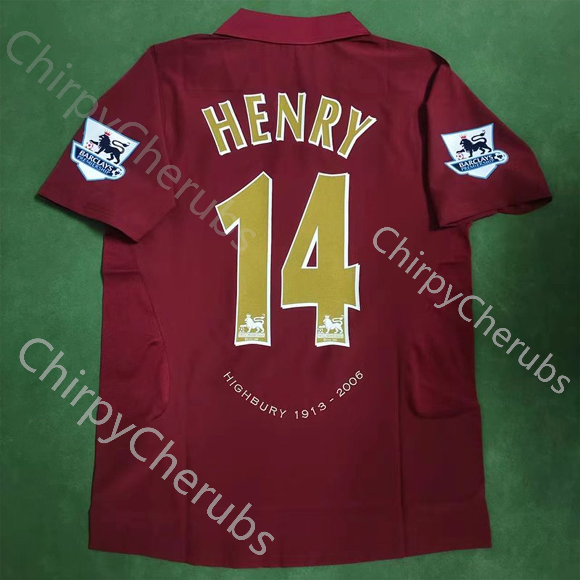 Thierry Henry 2004 Jersey | Photographic Print