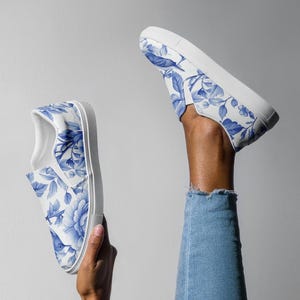 Women's Toile Slip-on Canvas Shoe - Etsy