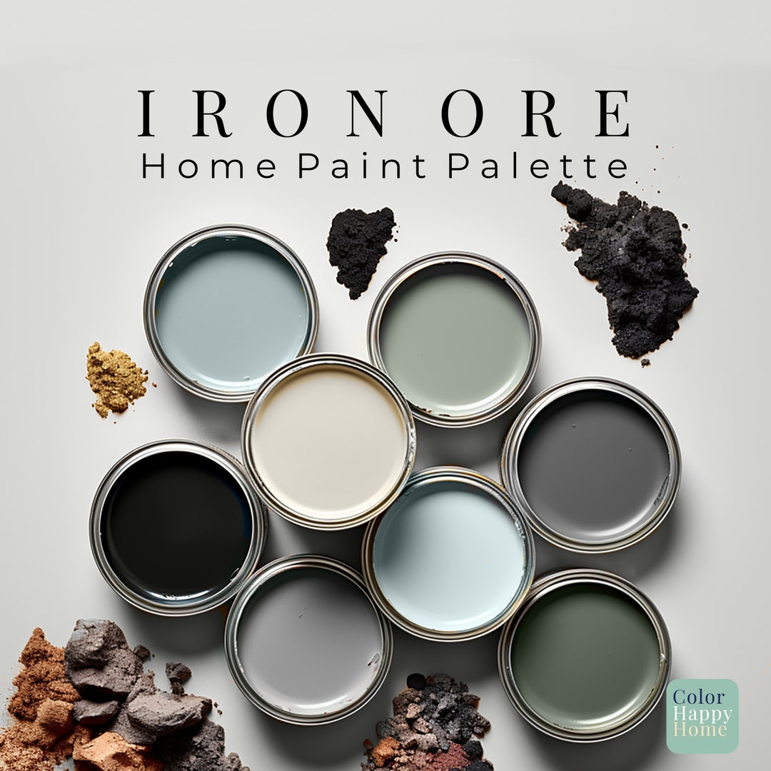 Iron Ore Sherwin Williams Home Paint Color Palette Etsy Il 1080xN.5292263025 20cp