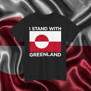 I Stand With Greenland T-Shirt: Pride in Greenland Tee