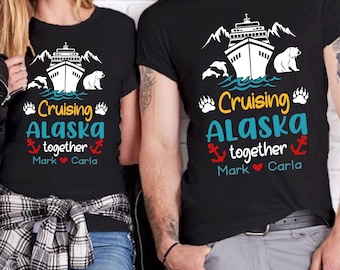 Cruising Alaska Together Shirt, Alaska Cruise Shirt, Alaska Vacation Shirt, Alaska Cruise Squad Shirt