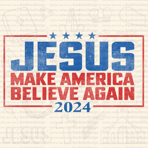 Jesus 2024 Make Amerika wieder beten christlichen Png-Datei-Download, Jesus Png-Datei-Download zum Druck