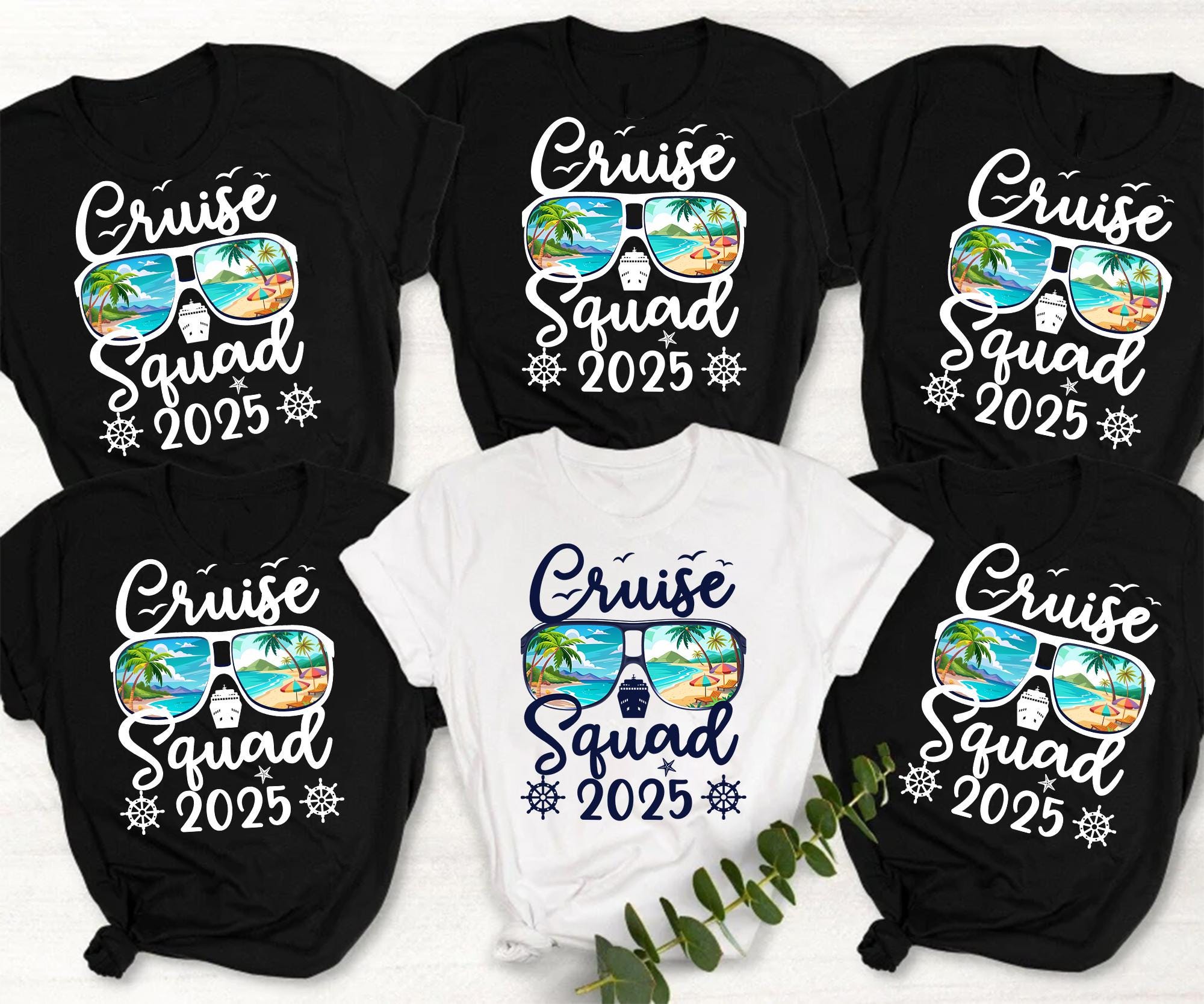Cruise Squad 2025 Summer Vacation Matching Family Cruise T-Shirt, Friends Cruising Shirt