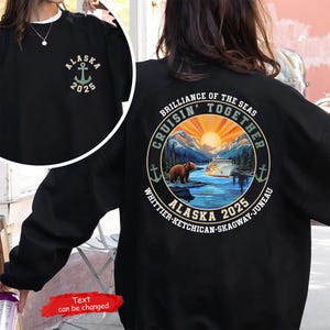 Custom Alaska Cruise 2025 Shirt, Alaska Cruise Shirt, Custom Family Cruise Shirts, Alaska Trip