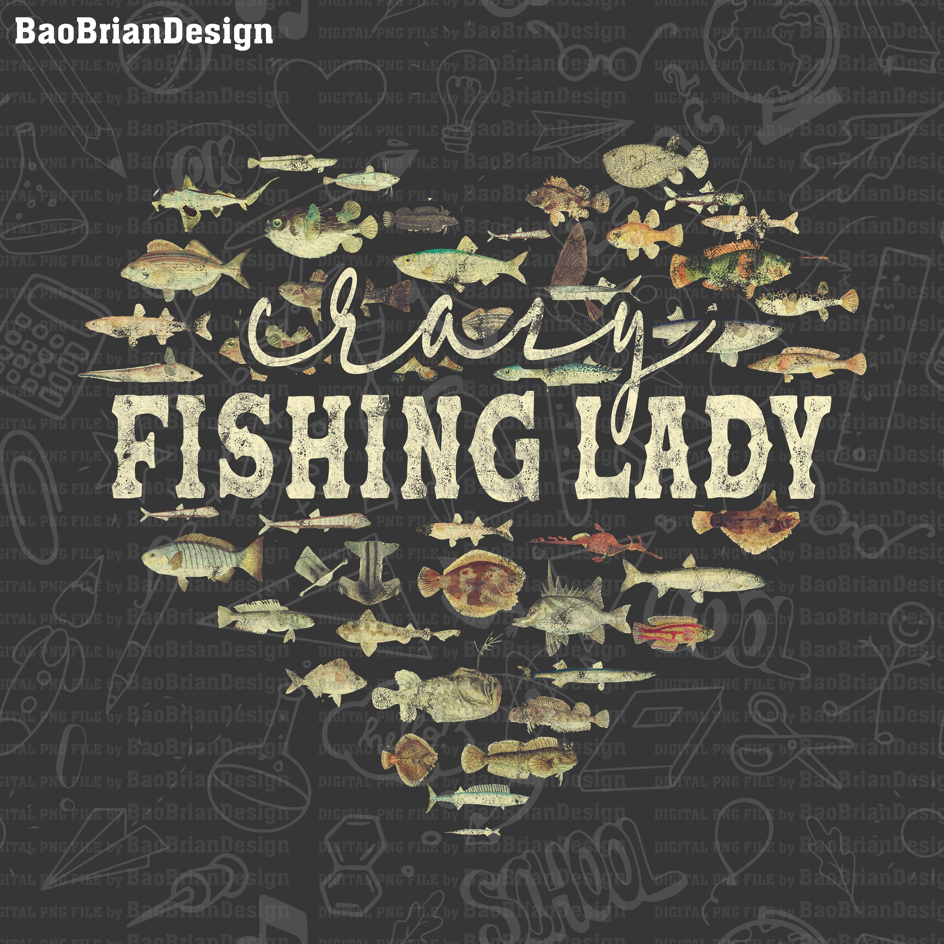 Lady Fishing Png 