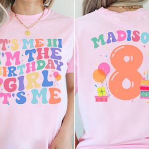 Benutzerdefinierte Geburtstag Shirt, ich bin das Geburtstagskind, Geburtstag 8. Party, Geburtstagskind Shirt, jedes Alter Geburtstag Shirt, Kinder Geburtstag Shirt