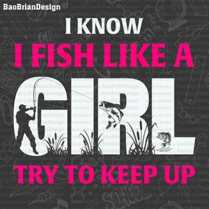 Girl Fishing Shirt 