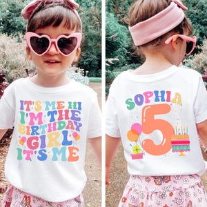 Benutzerdefinierte Geburtstag Shirt, ich bin das Geburtstagskind, Geburtstag 5th Party, Geburtstagskind Shirt, jedes Alter Geburtstag Shirt, Kinder Geburtstag Shirt