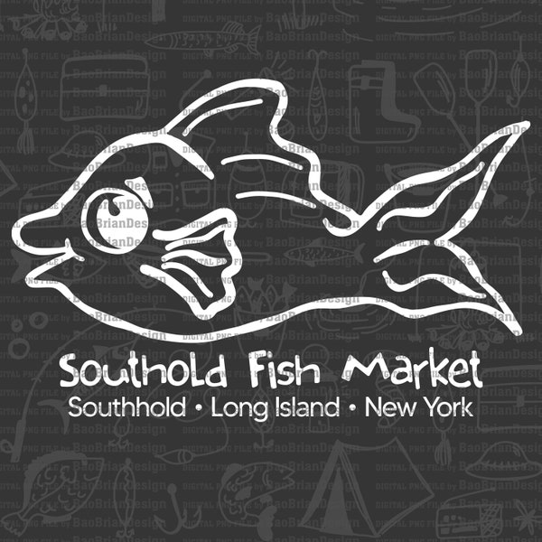 Southold Fish Market Southold Long Island New York , Agling Download Png, Fisherman PNG Design, Fishing Download PNG, Fishing Lover PNG