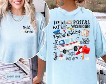 Postal Worker Shirt, Postal Carrier Worker Shirts, Postal Worker Gifts, Cute Mail Lady Tee, Mail Carrier Gift