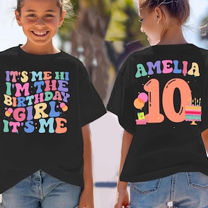 Benutzerdefinierte Geburtstag Shirt, ich bin das Geburtstagskind, Geburtstag 10. Party, Geburtstagskind Shirt, jedes Alter Geburtstag Shirt, Kinder Geburtstag Shirt
