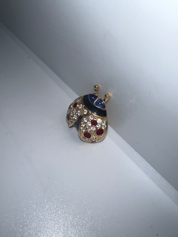 Vintage ROMAN Ladybug Brooch
