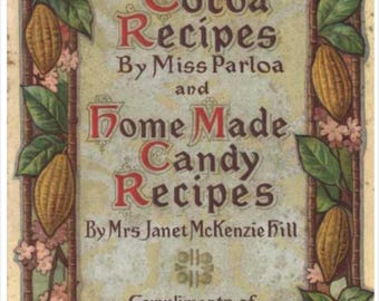 Chocolate and Cocoa Recipes & Home Made Candy Recipes