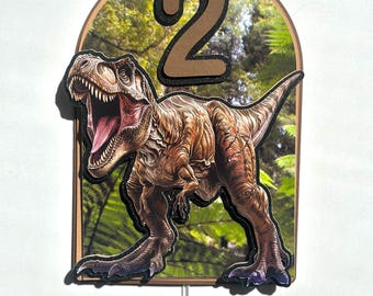 T-REX Dinosaur Cake Topper